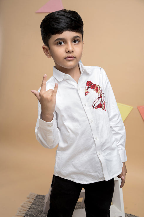 Web White Shirt
